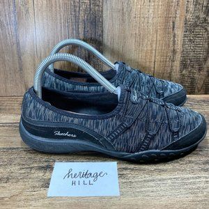 Skechers  Relaxed Fit Breathe Easy Slip On Shoes - Womens 7.5